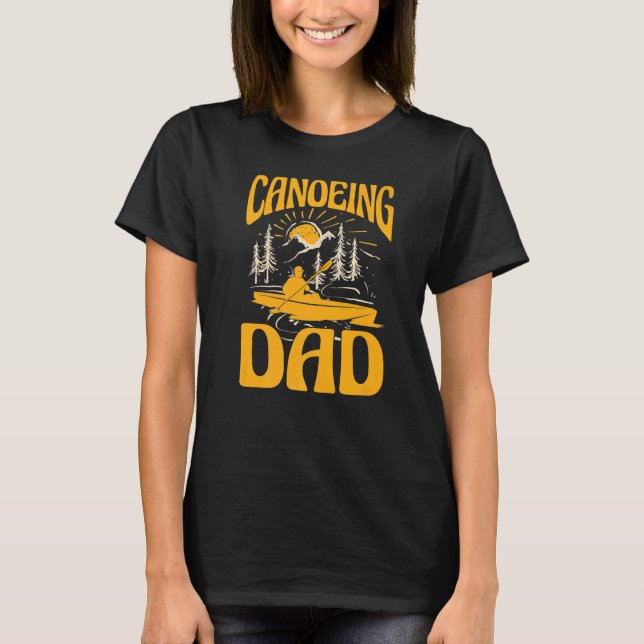 Camiseta Canoeing Dad (Anverso)