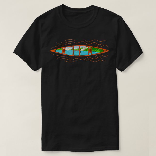Camiseta Canoeing Outrs Graphic Paddling Canoe Lover (Diseño del anverso)