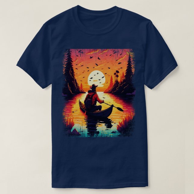 Camiseta Canokayak en solitario (Diseño del anverso)