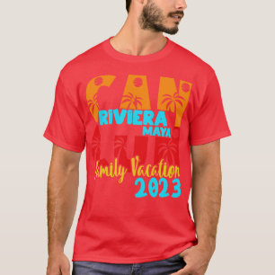 Camiseta Cañón 2023 Riviera Maya Pareja Familiar
