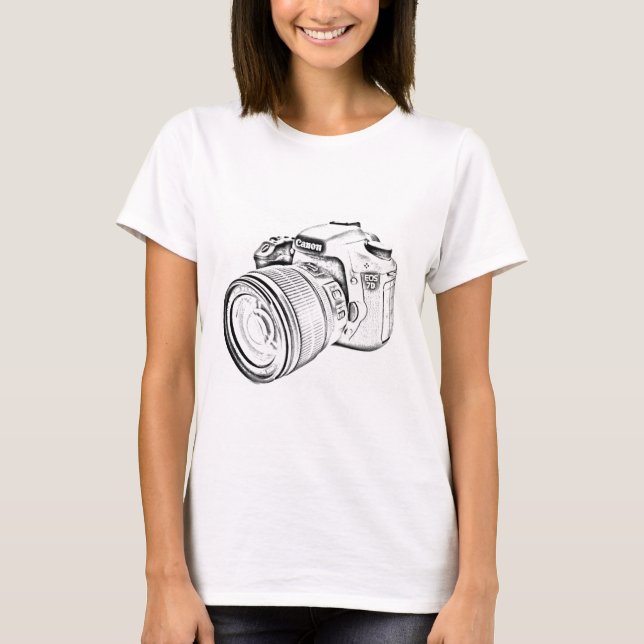 Camiseta Canon 7d (Anverso)