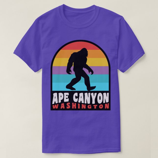 Camiseta Cañón Ape Washington Monte St Helens (Diseño del anverso)