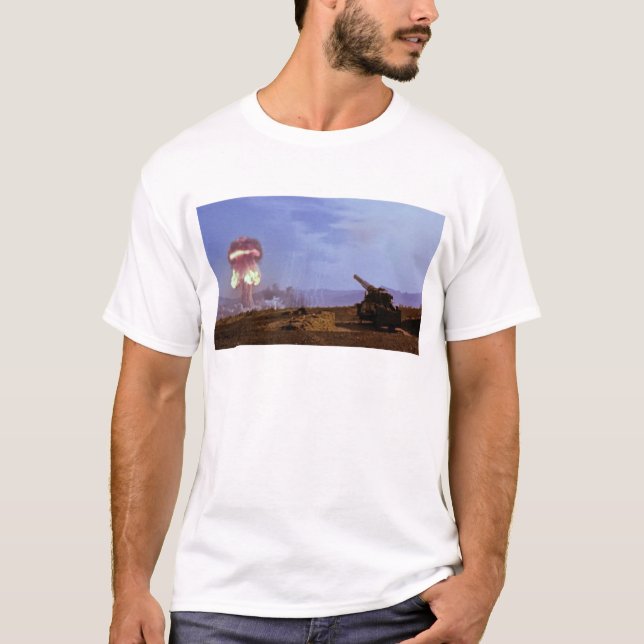 Camiseta ¡Cañón atómico! (Anverso)
