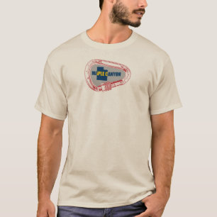 Camiseta Cañón de arce escalando Carabiner