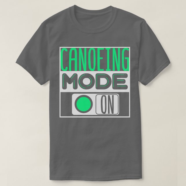 Camiseta Cañón de canoa 3 (Diseño del anverso)