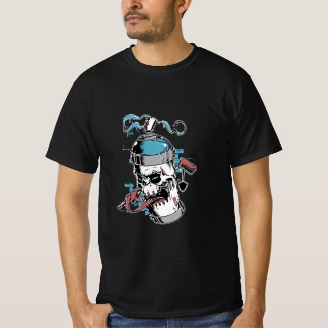 Camiseta Cañón de cráneo (Anverso)