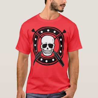 Camiseta Cañón de cráneo Canoa Lover Pirate Lover Idea de r