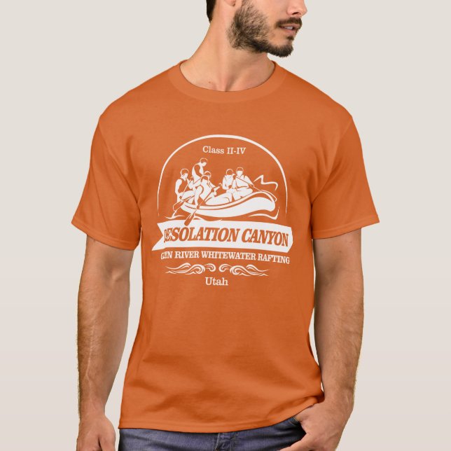 Camiseta Cañón de desolación (rafting2) (Anverso)