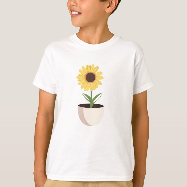 Camiseta Cañón de girasol (Anverso)