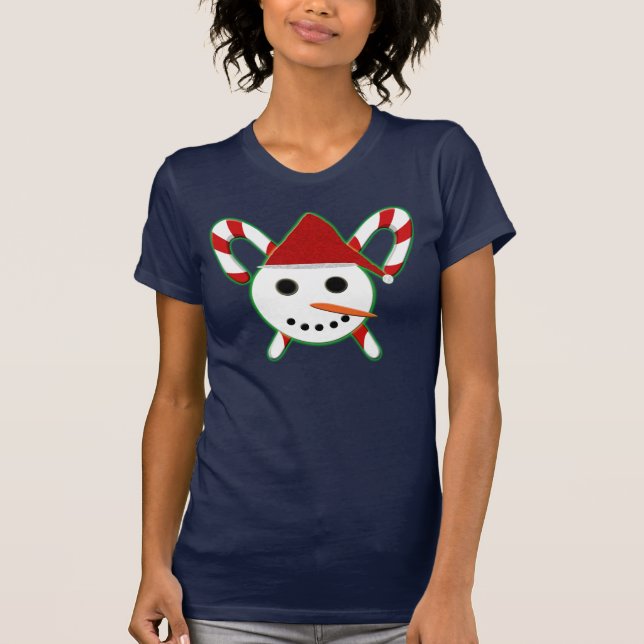 Camiseta Cañón de nieve (Anverso)
