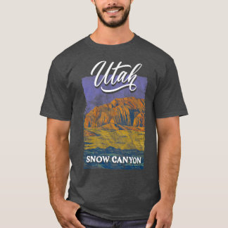 Camiseta Cañón de nieve Utah Beehive Parques Nacionales Mig