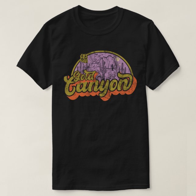 Camiseta Cañón de Oro, Arizona (Diseño del anverso)