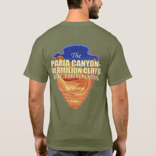 Camiseta Cañón de Paria - Vermilion Cliffs (punta de flecha