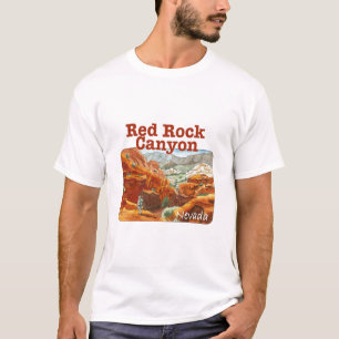 Camiseta Cañón de Rock Rojo, Nevada