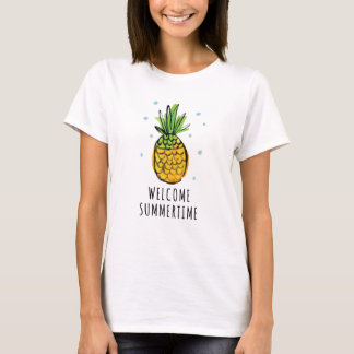 Camiseta Cañón de verano de piña