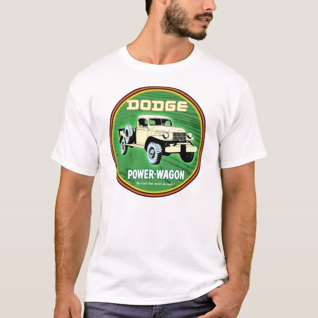 Camiseta Cañón Dodge Power (Anverso)