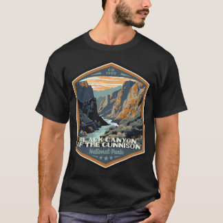 Camiseta Cañón Negro Del Parque Nacional De Gunnison Wpa