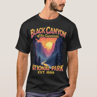 Camiseta Cañón Negro El Parque Nacional Gunnison Senderismo
