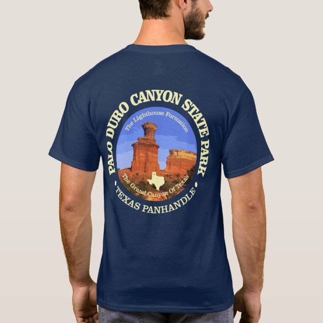 Camiseta Cañón Palo Duro SP (Reverso)