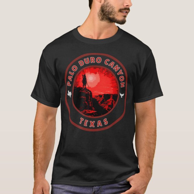 Camiseta Cañón Palo Duro Texas (Anverso)