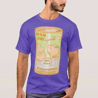 Camiseta Cañón retro de melocotones