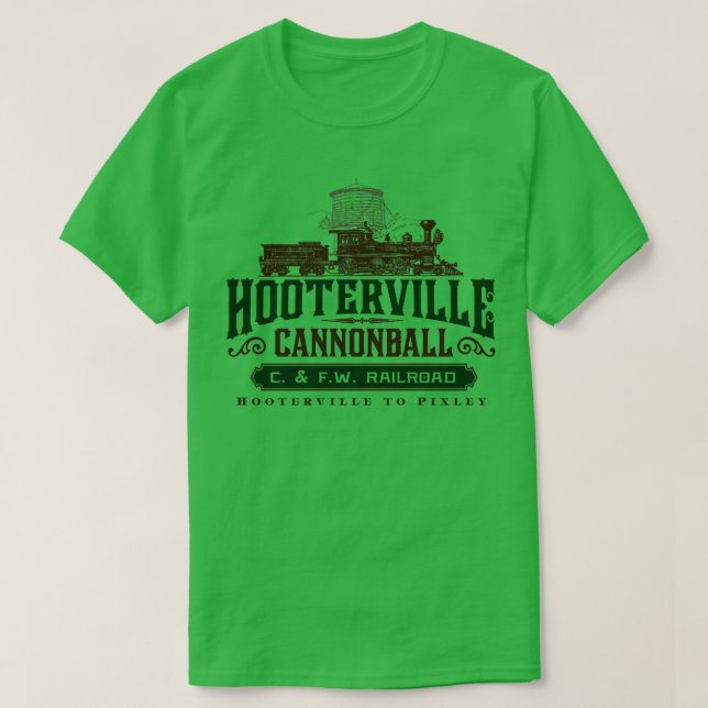 Camiseta Canonball de Hooterville (Diseño del anverso)