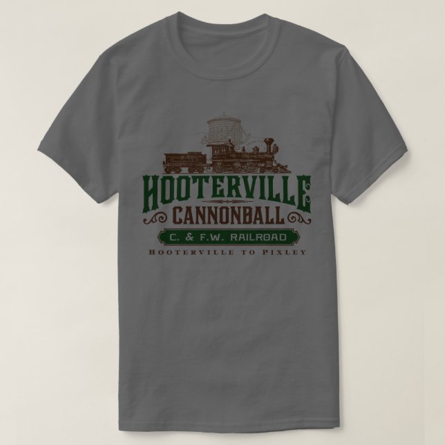 Camiseta Canonball de Hooterville (Diseño del anverso)