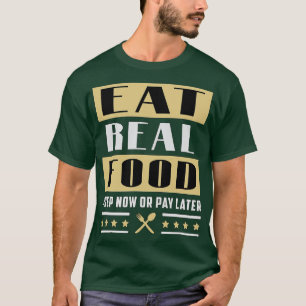 Camiseta Cánones de café para aguantar comida de superviven