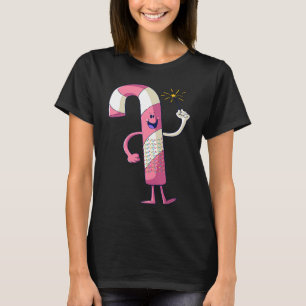 Camiseta Cañones de navidad con luces navideñas canto graci