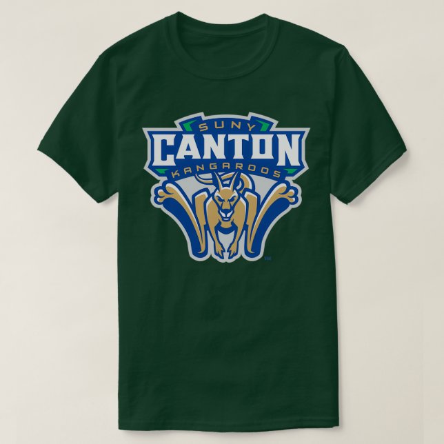 Camiseta Cañones SUNY Canton (Diseño del anverso)