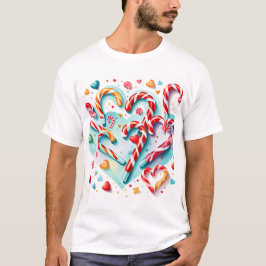 Camiseta Cañones y corazones de caramelo