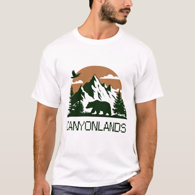 Camiseta Cañonlands - Utah (Anverso)