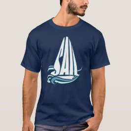 Camiseta Canotaje de la navegación de la VELA