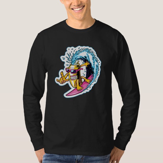 Camiseta Cans Surfing (Anverso)