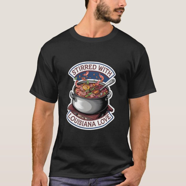 Camiseta Cansado Con Amor A Luisiana (Anverso)