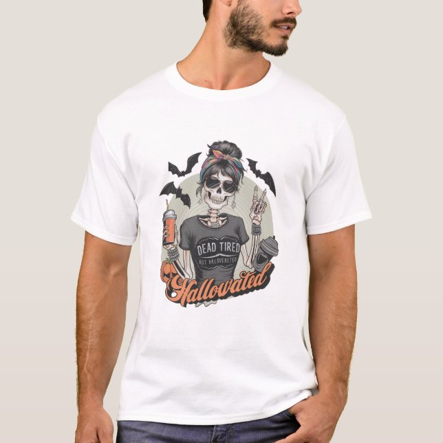 Camiseta Cansado muerto (Anverso)