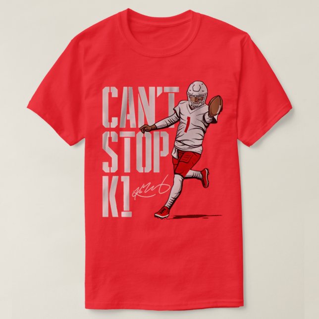 Camiseta Cant stop K1 (Diseño del anverso)