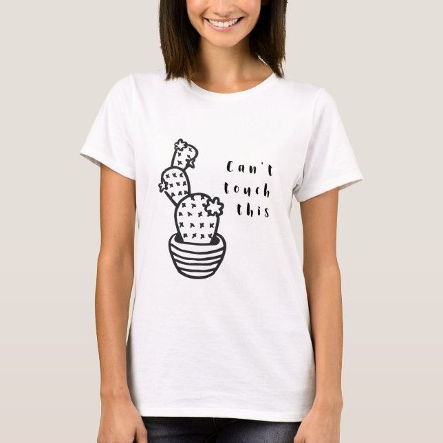 Camiseta Cant Touch Cactus (Anverso)