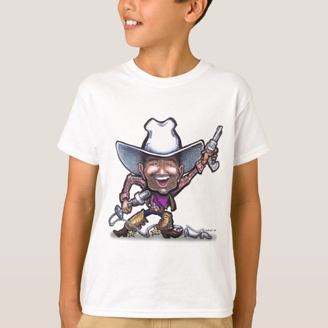 Camiseta Cantando Cowboy (Anverso)