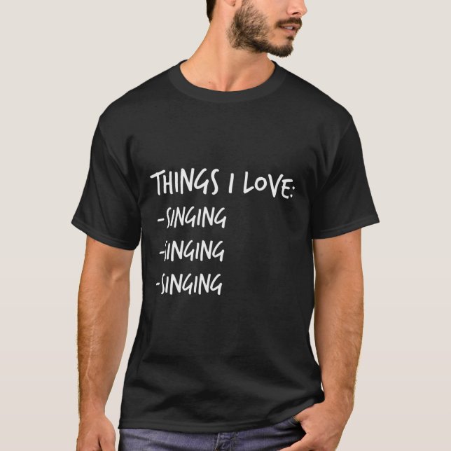 Camiseta Cantando divertida cantante de hoodie cumpleaños r (Anverso)
