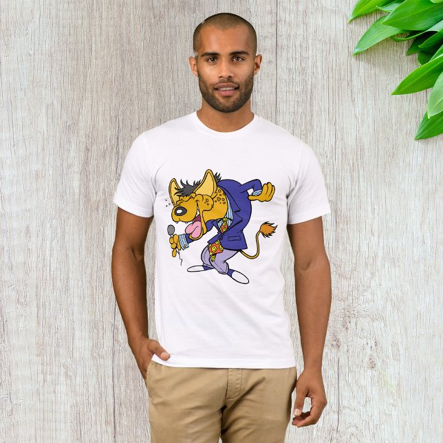 Camiseta Cantando Hyena Mens T-Shirt (Subido por el creador)