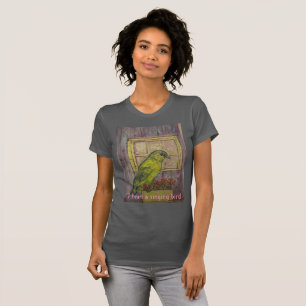 Camiseta Cantando pájaro