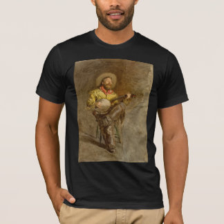 Camiseta Cantando vaquero español con canción de sendero to