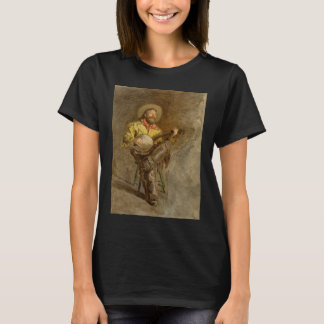 Camiseta Cantando vaquero español con canción de sendero to