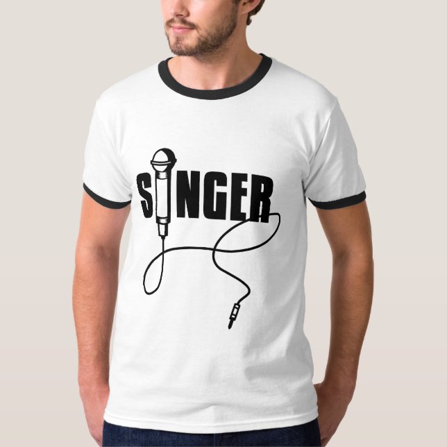 Camiseta Cantante (Anverso)