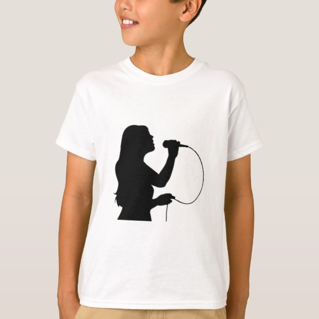 Camiseta Cantante (Anverso)
