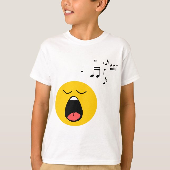 Camiseta cantante (Anverso)