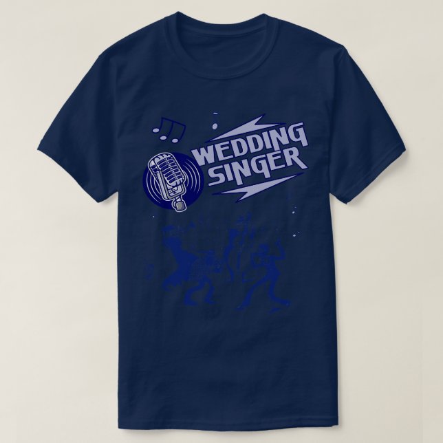 Camiseta Cantante boda 1 (Diseño del anverso)