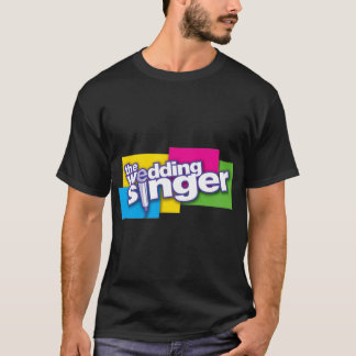 Camiseta Cantante Boda - Un Pegatina de comedia musical