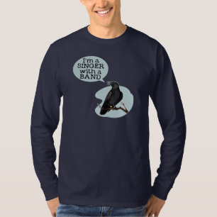 Camiseta Cantante Con Banda